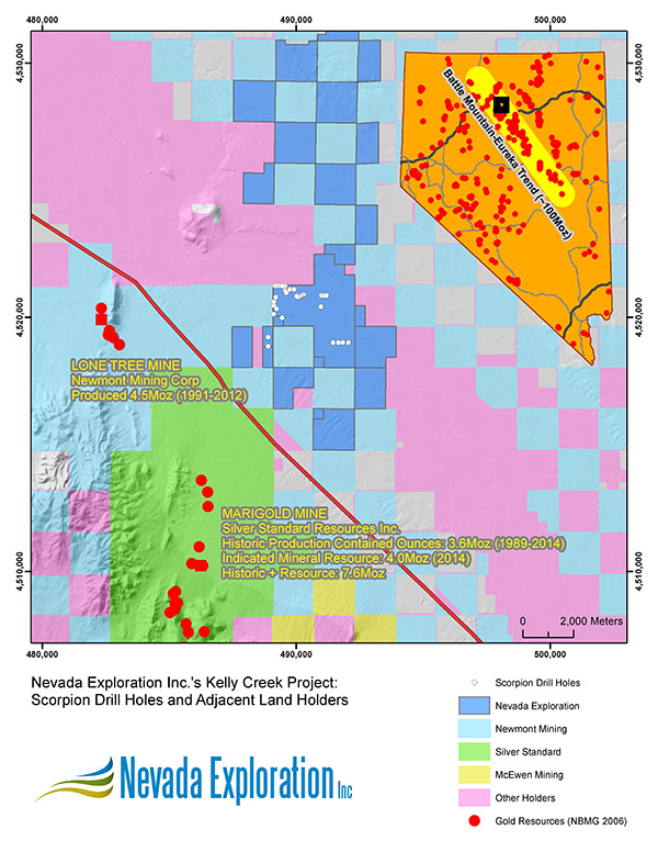 Nevada Exploration Inc Kelly Creek Project
